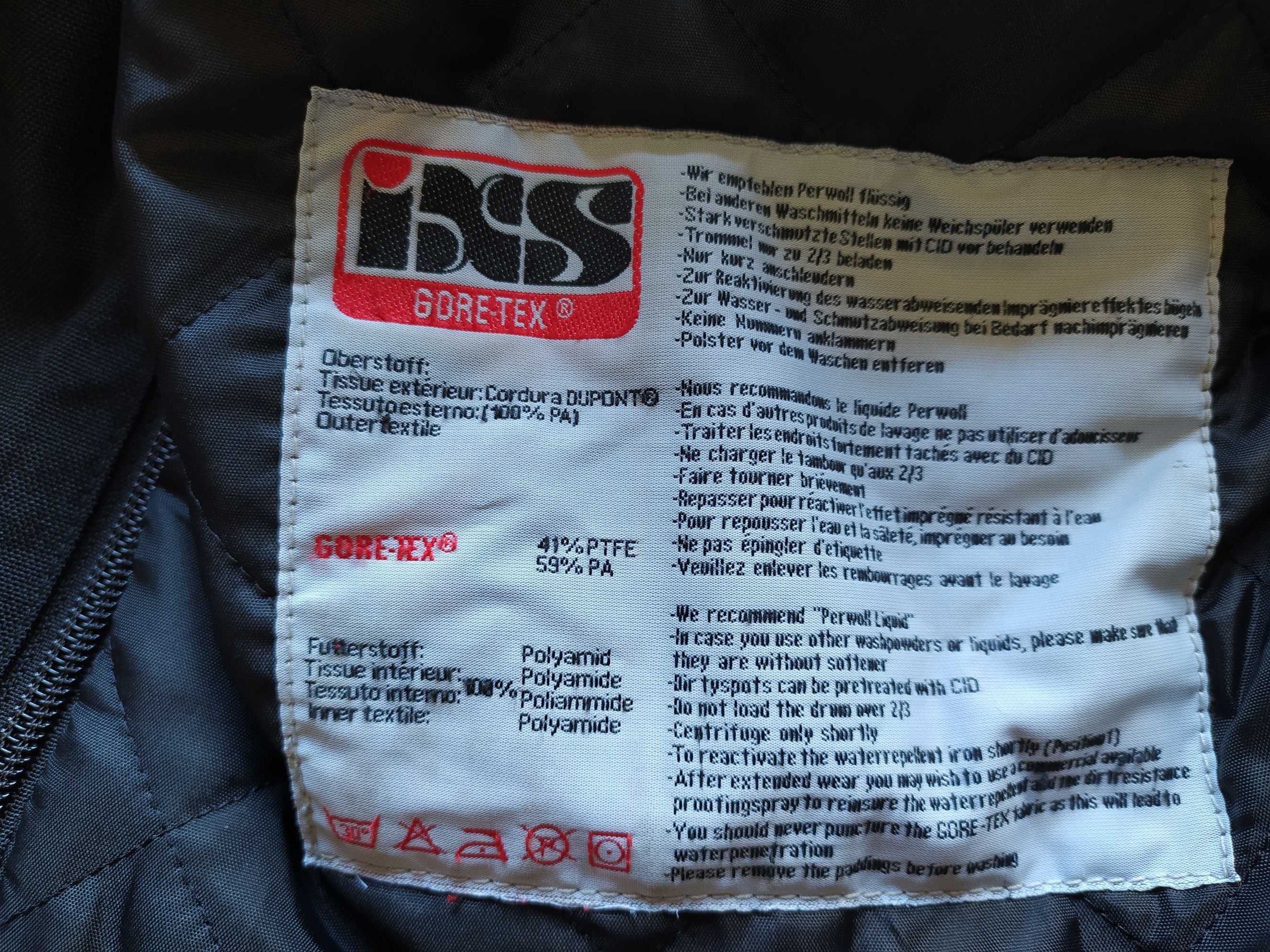 Casaco para andar de moto gore-tex