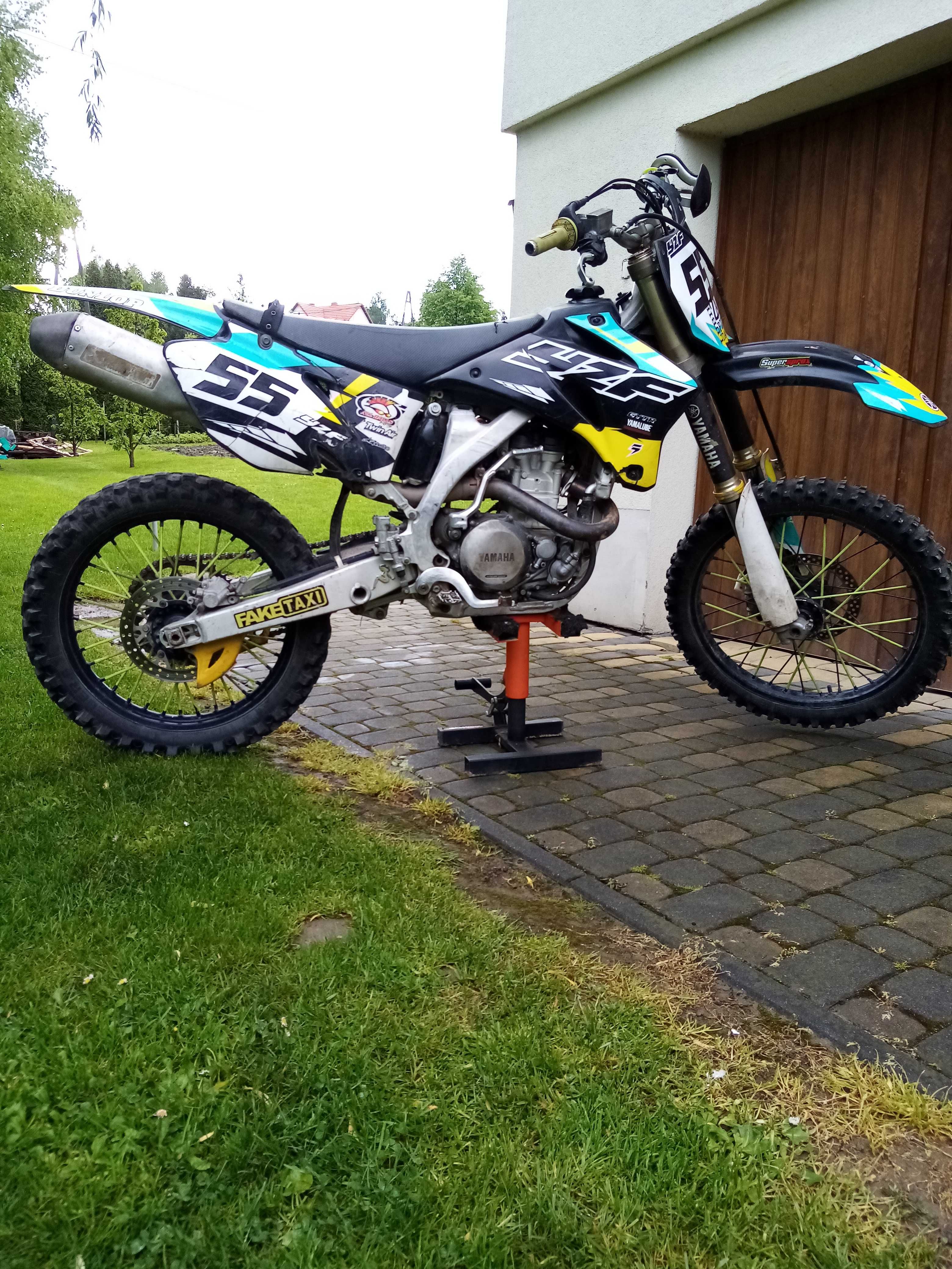 Yamaha yzf 450 na gaźniku