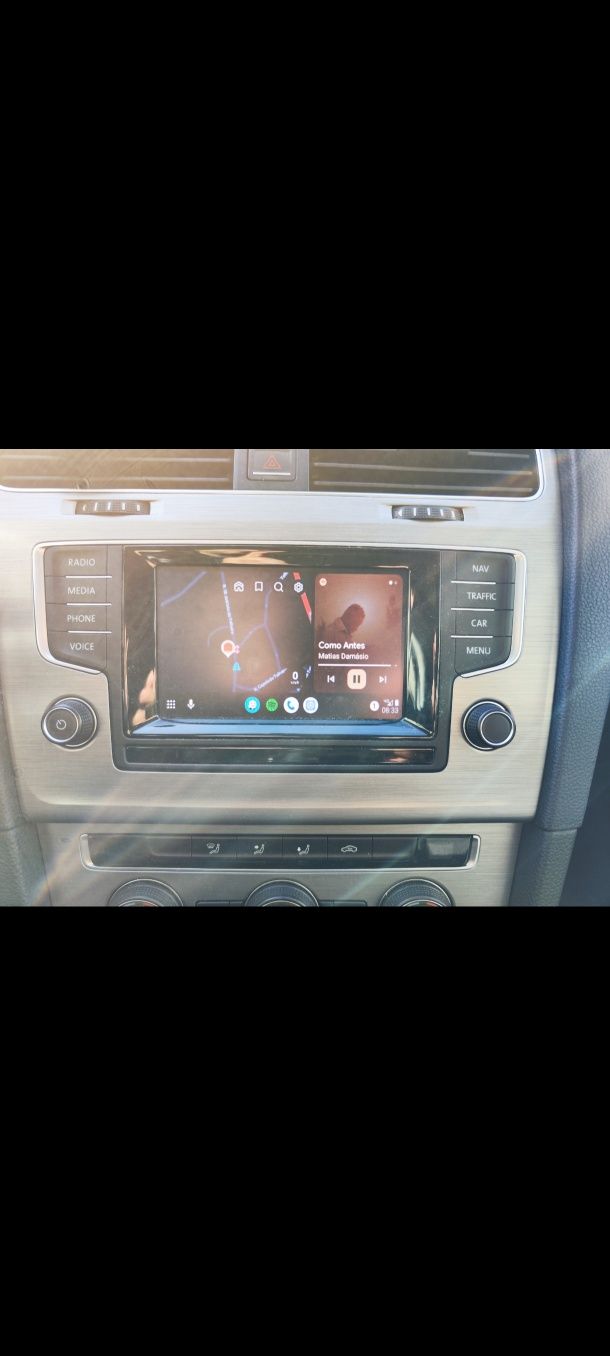 Carplay sem fios Android Auto para Volkswagen GTI Golf7
Tiguan Passat