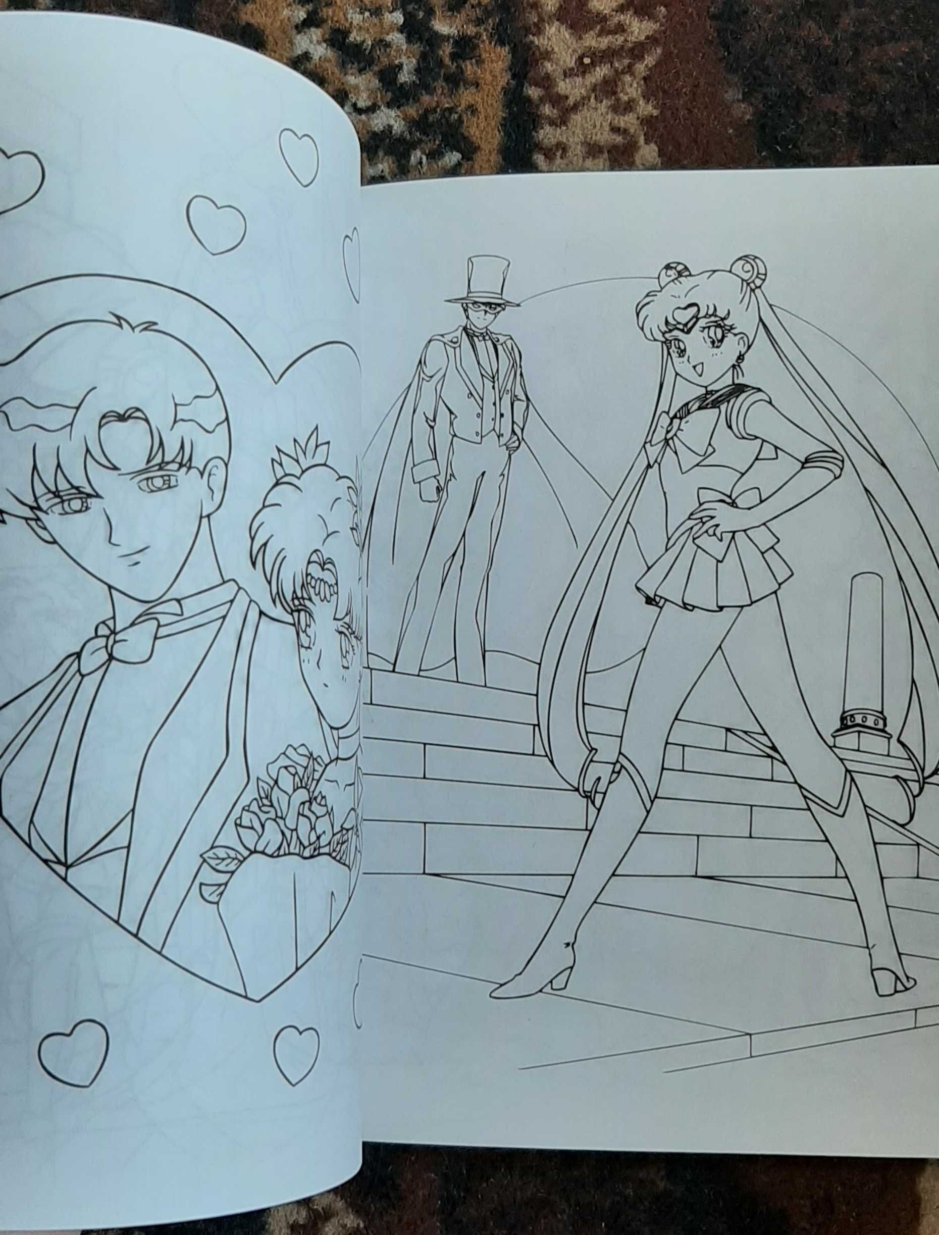 Sailor Moon  / Czarodziejka z Księżyca KOLOROWANKA