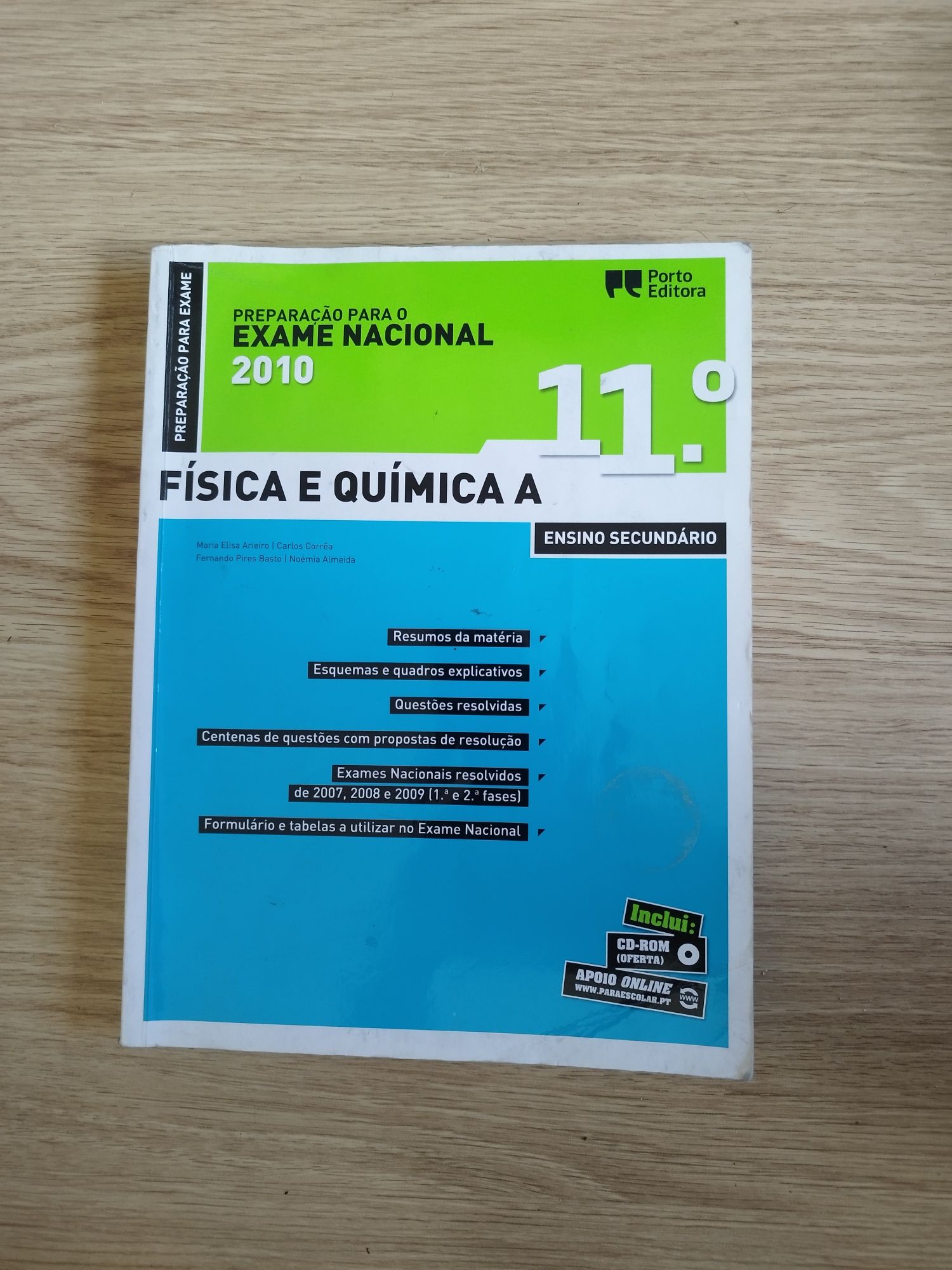 Livro preparação exame nacional Físico e Quimica