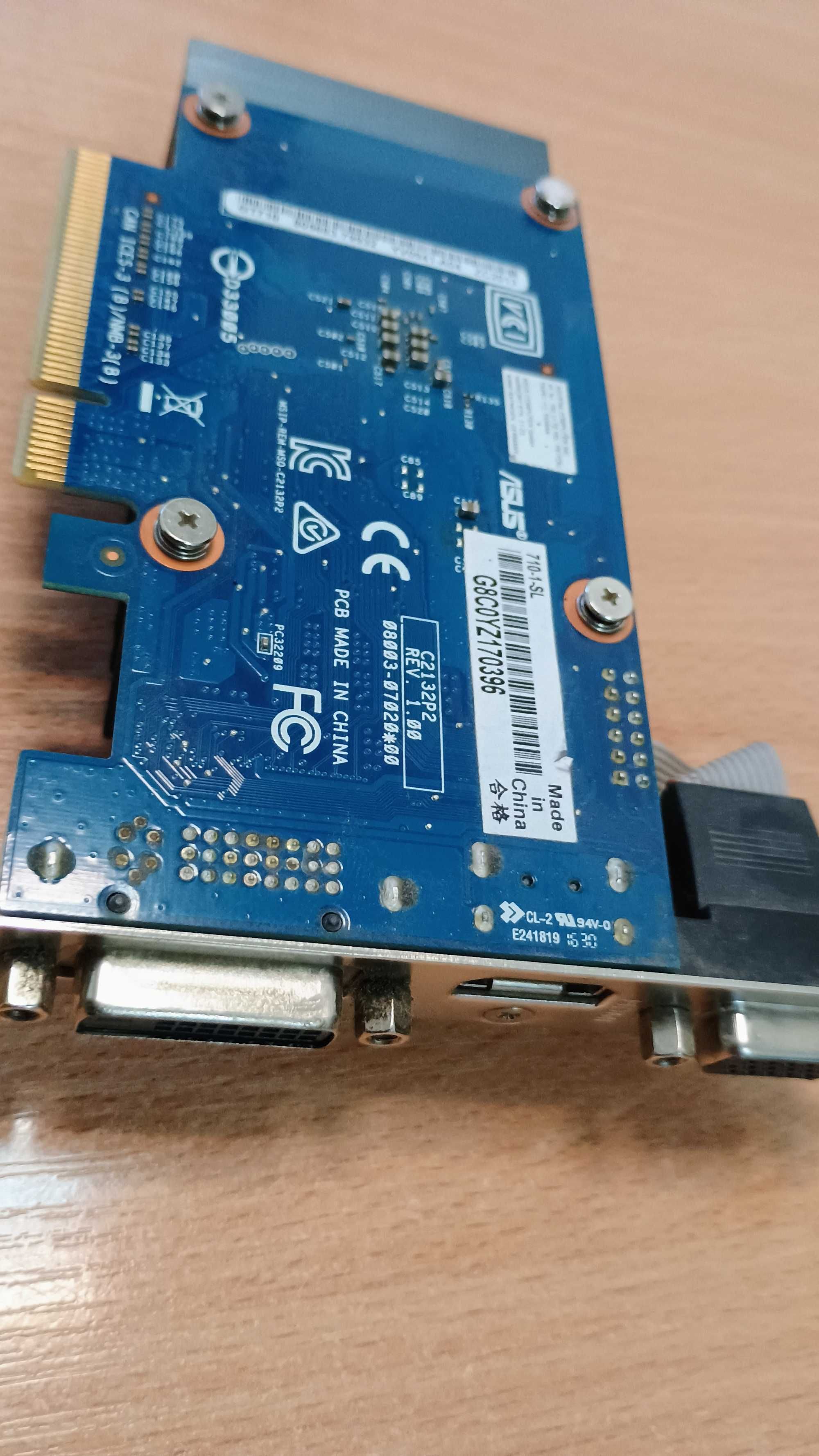 Видеокарти PCI-Express ASUS GT710-1-SL