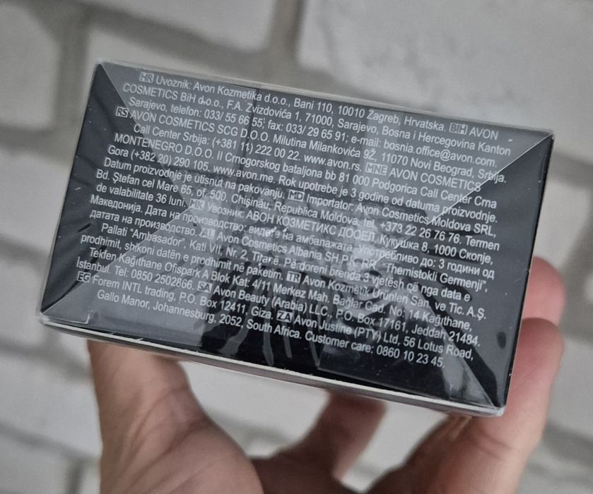 Perfumy Avon - Black Suede Touch 125 ml