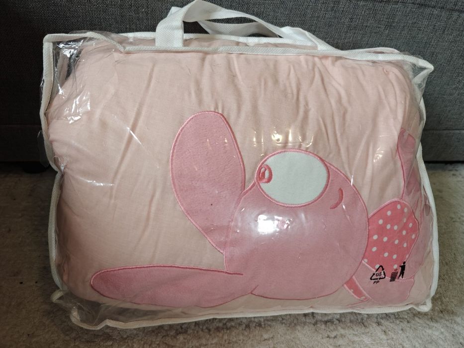 Kołderka, mata do zabawy dla dziewczynki 115 cm na 115 cm