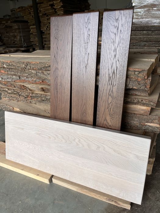 Trep z dębu. Schody dębowe. Schody na zamówienie. Blat dębowy