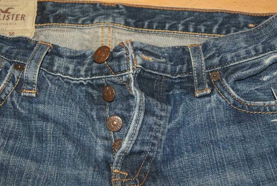 Hollister - Slim Straight - dżinsy W30 L30