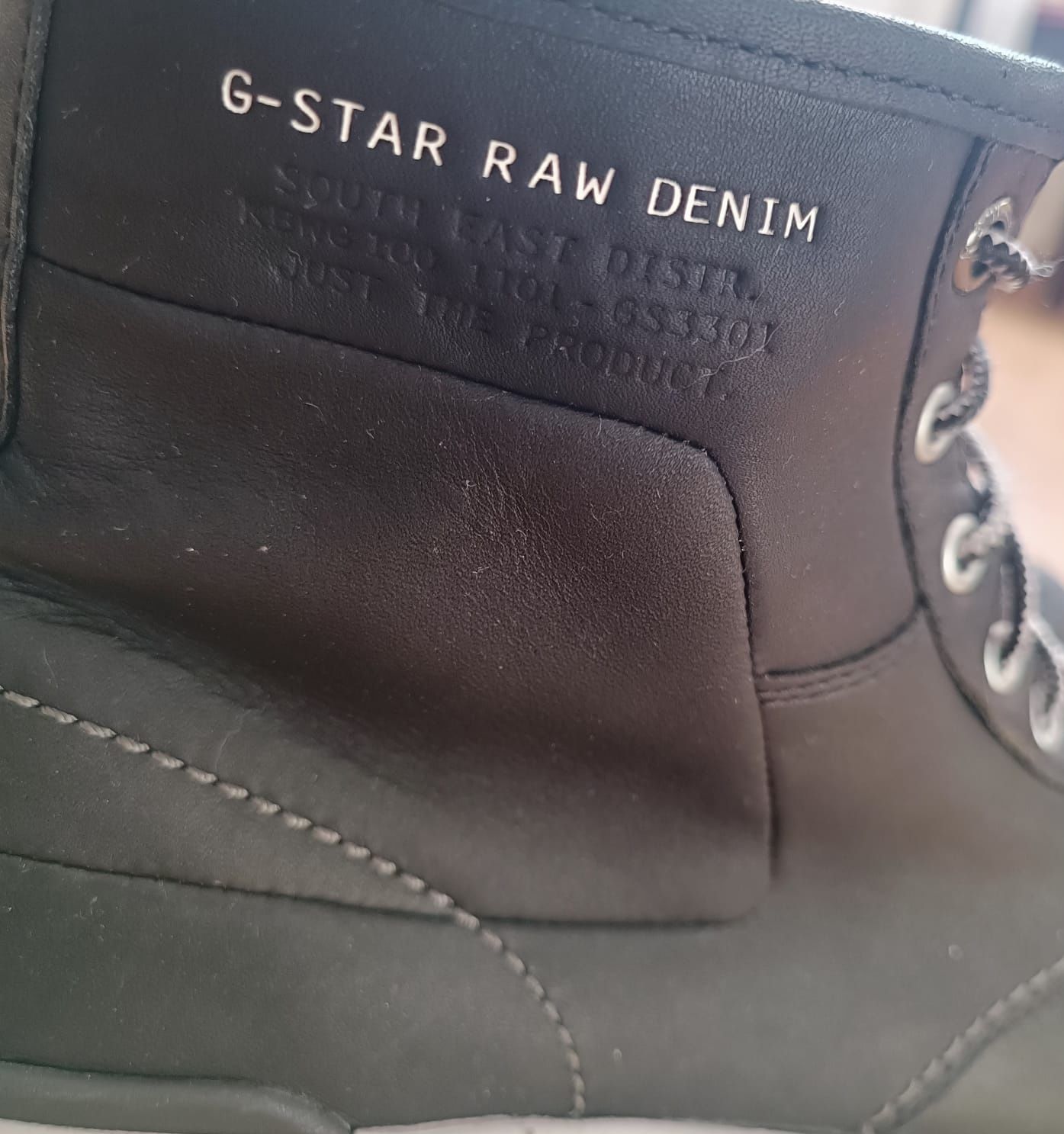 Buty za kostkę G-Star Raw czarne EU 46