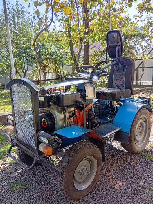 Трактор саморобний,зубр,дизель