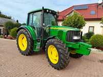 John Deere 6220, 95KM, 4 opony nowe  , ciągnik rolniczy