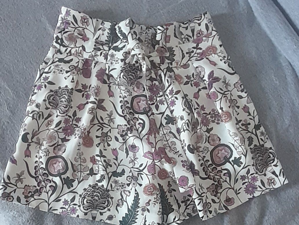 Piękne eleganckie,wiązane,wysoki stan 36 H&M