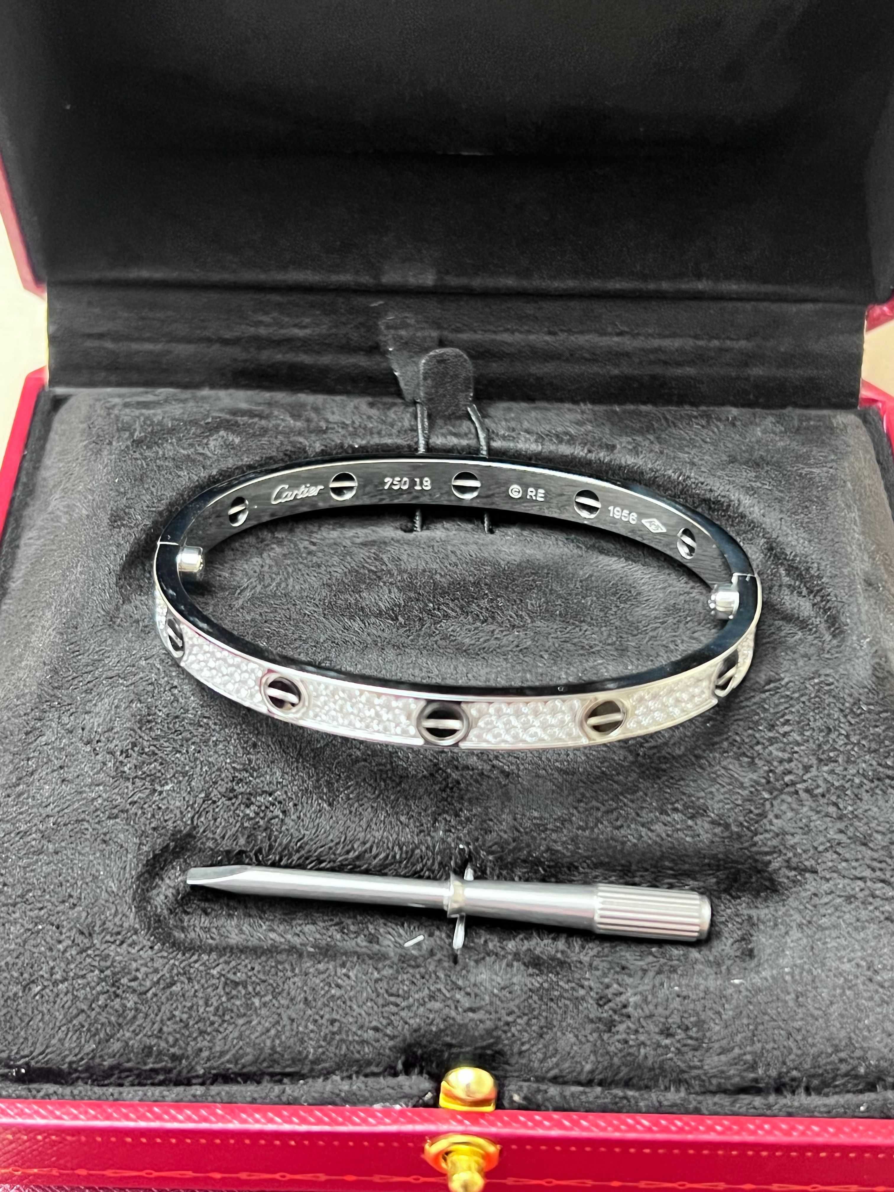 CARTIER LOVE bransoletka