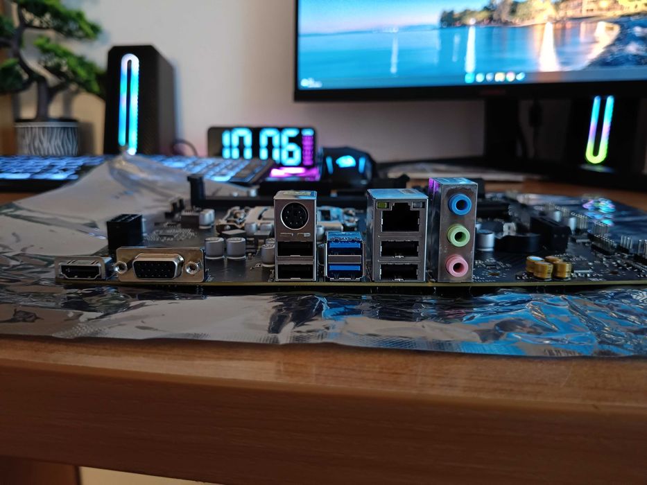 Płyta Główna msi pro h510m-b  + i3-10100f