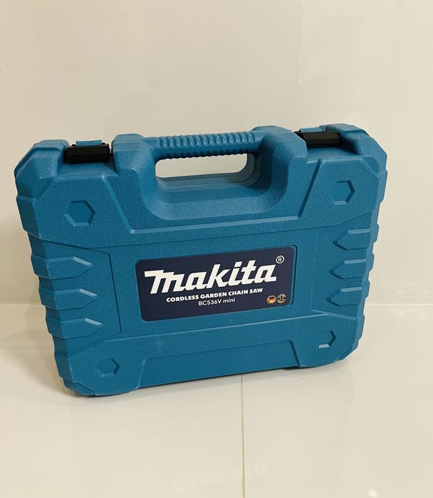 Акумуляторна міні цепна пила makita 36v 3.0a,2 акб в комплекті