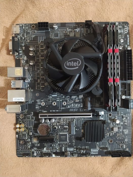 бюджетная игровая сборка пк(набор)