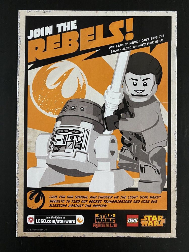 Unikatowy komiks Lego Star Wars