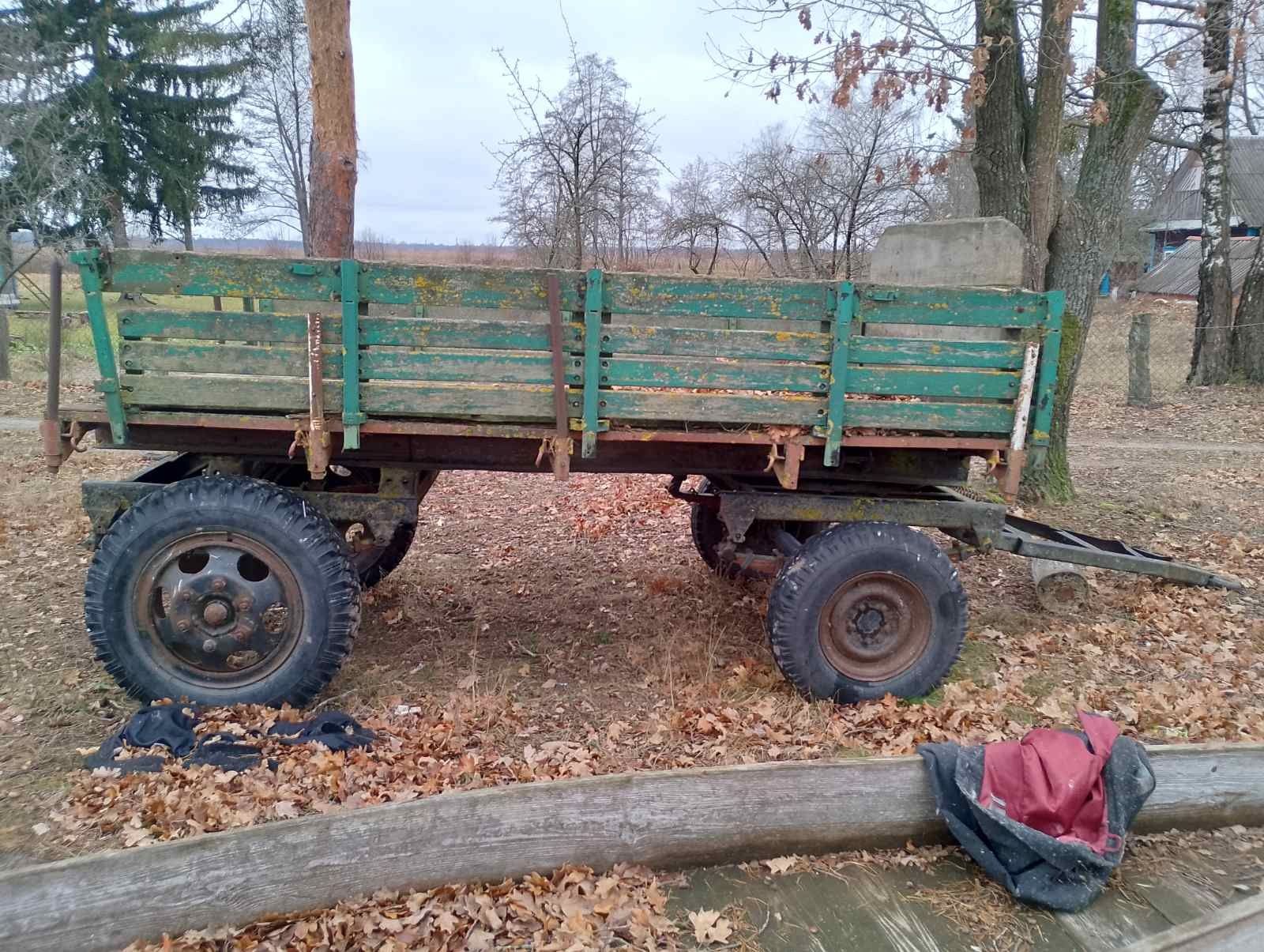 Причеп  двох осний