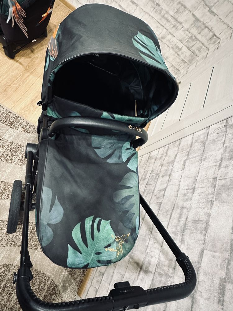 Коляска Cybex Priam  birds of paradise 2 в 1