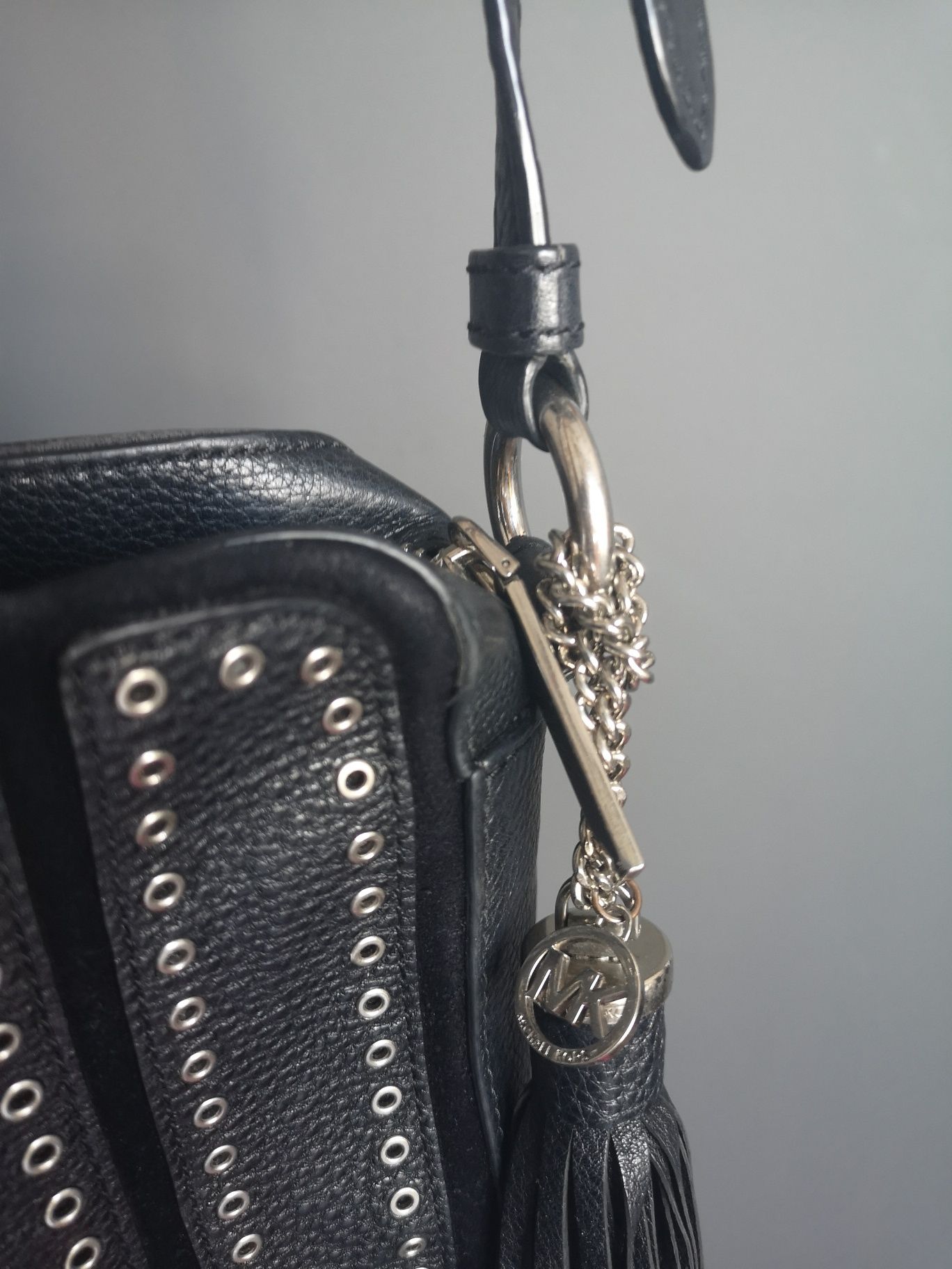 Oryginał Michael kors limitowana edycja czarna listonoszka