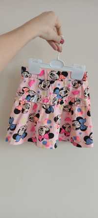 Jak nowa spódnica spódniczka myszka minnie mouse Disney r.104