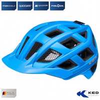 Kask rowerowy KED CROM Niebieski MTB "XL" (60-64cm)