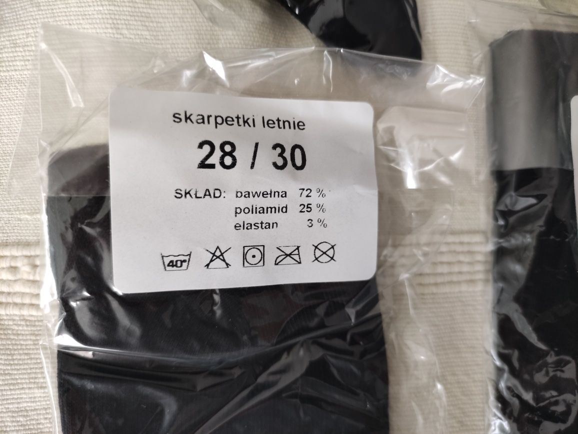 Skarpety męskie letnie sprzedam.
