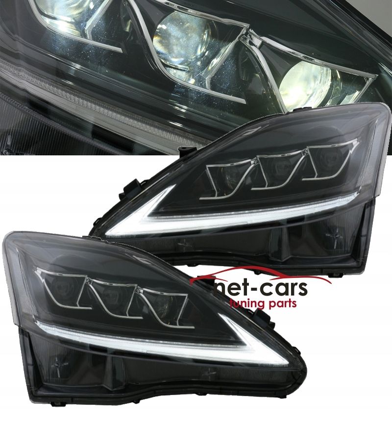 Reflektory lampy przednie przód LEXUS IS II IS250 IS350 FULL LED