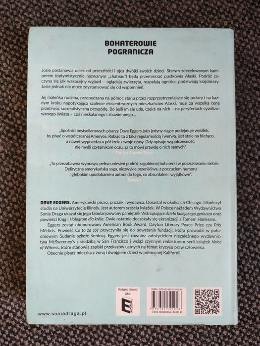 Bohaterowie pogranicza-Dave Eggers