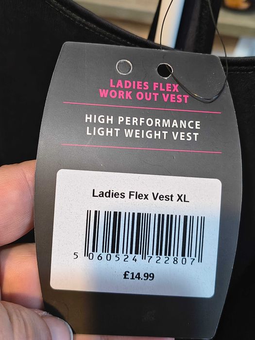 Koszulka sportowa Flex Vest rozmiar Xl