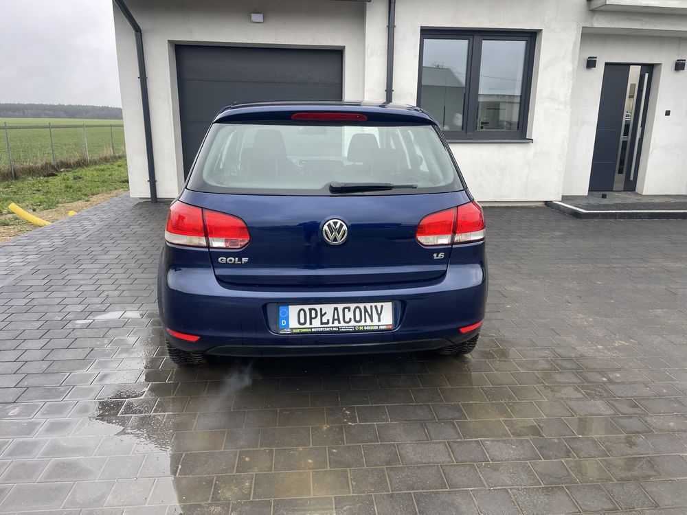 Golf VI 1.6 MPI 102KM sprowadzony