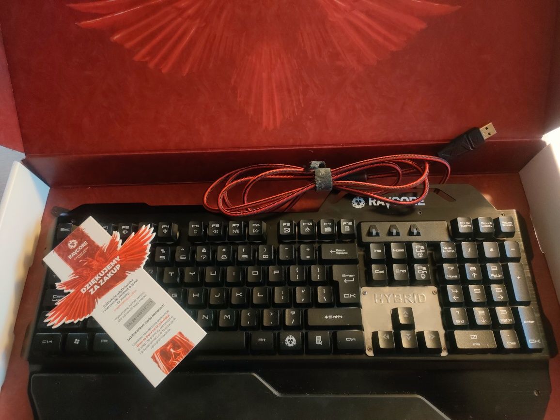 Klawiatura hybrydowa przewodowa USB