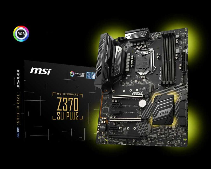 Bundle Gaming MSi Z370 sli plus + i7-9700KF+ 32GB Trident Z Royal