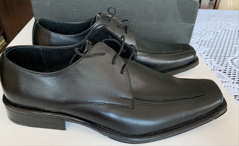 Męskie buty (półbuty) skórzane rozmiar 41