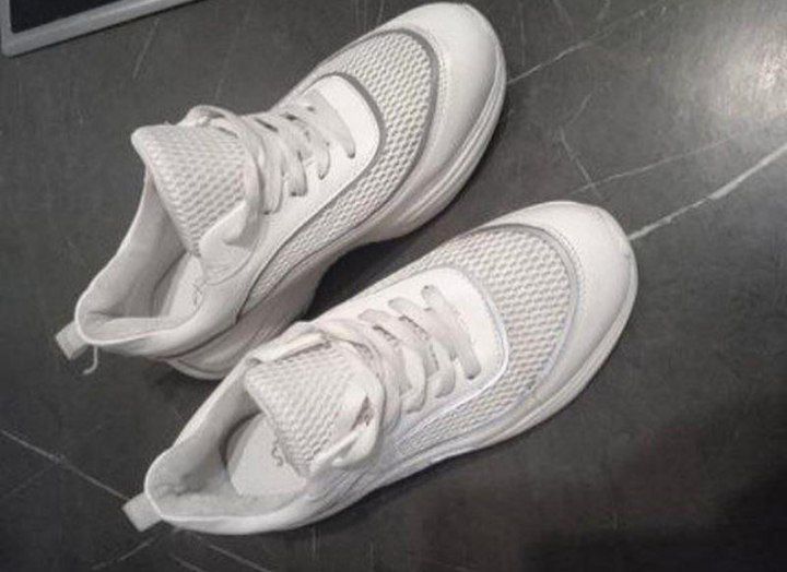 Кросівки жіночі Stitti 898-3 білі/сірі 38