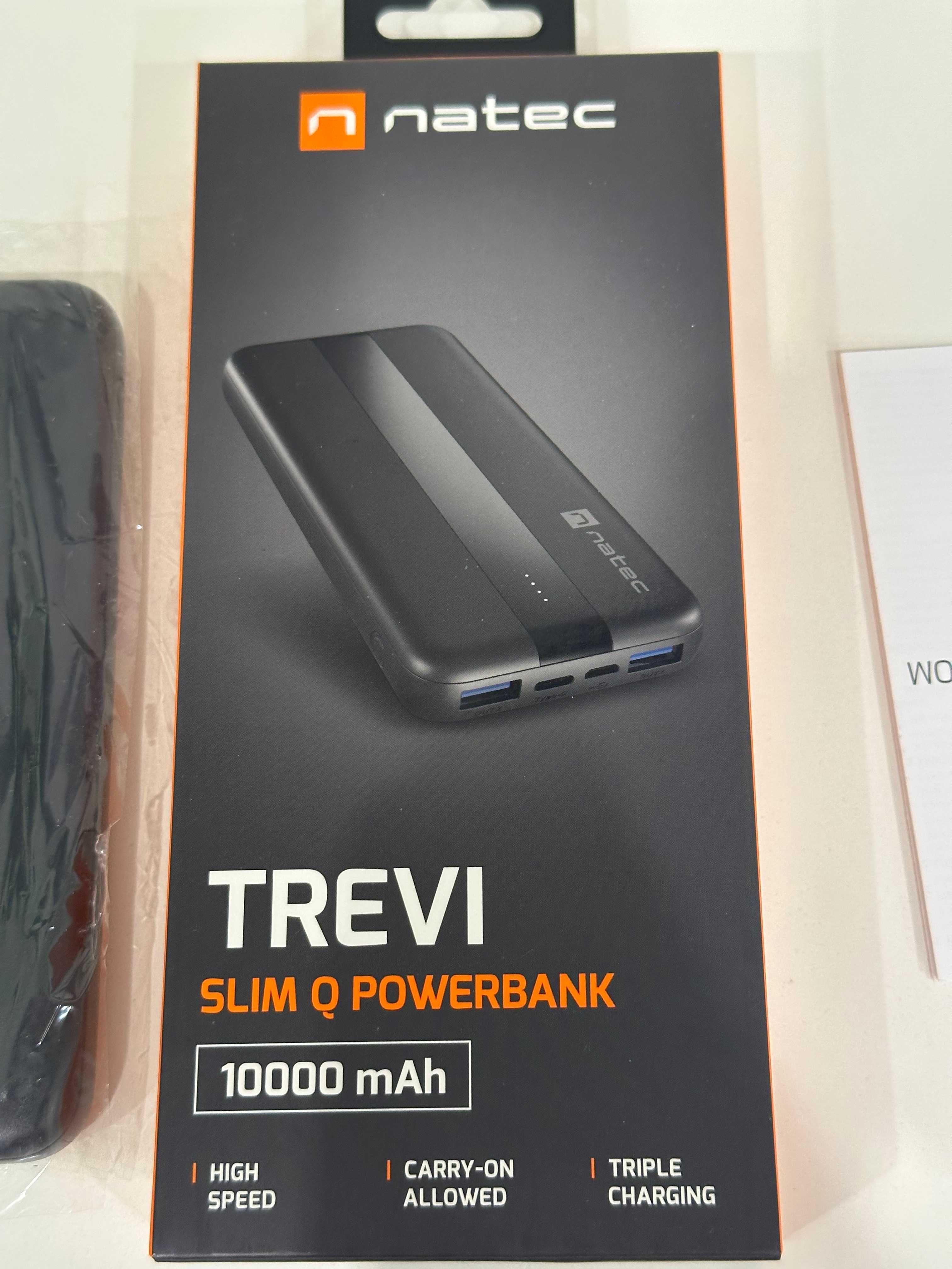 Повербанк Natec Trevi Slim Q 10000mAh