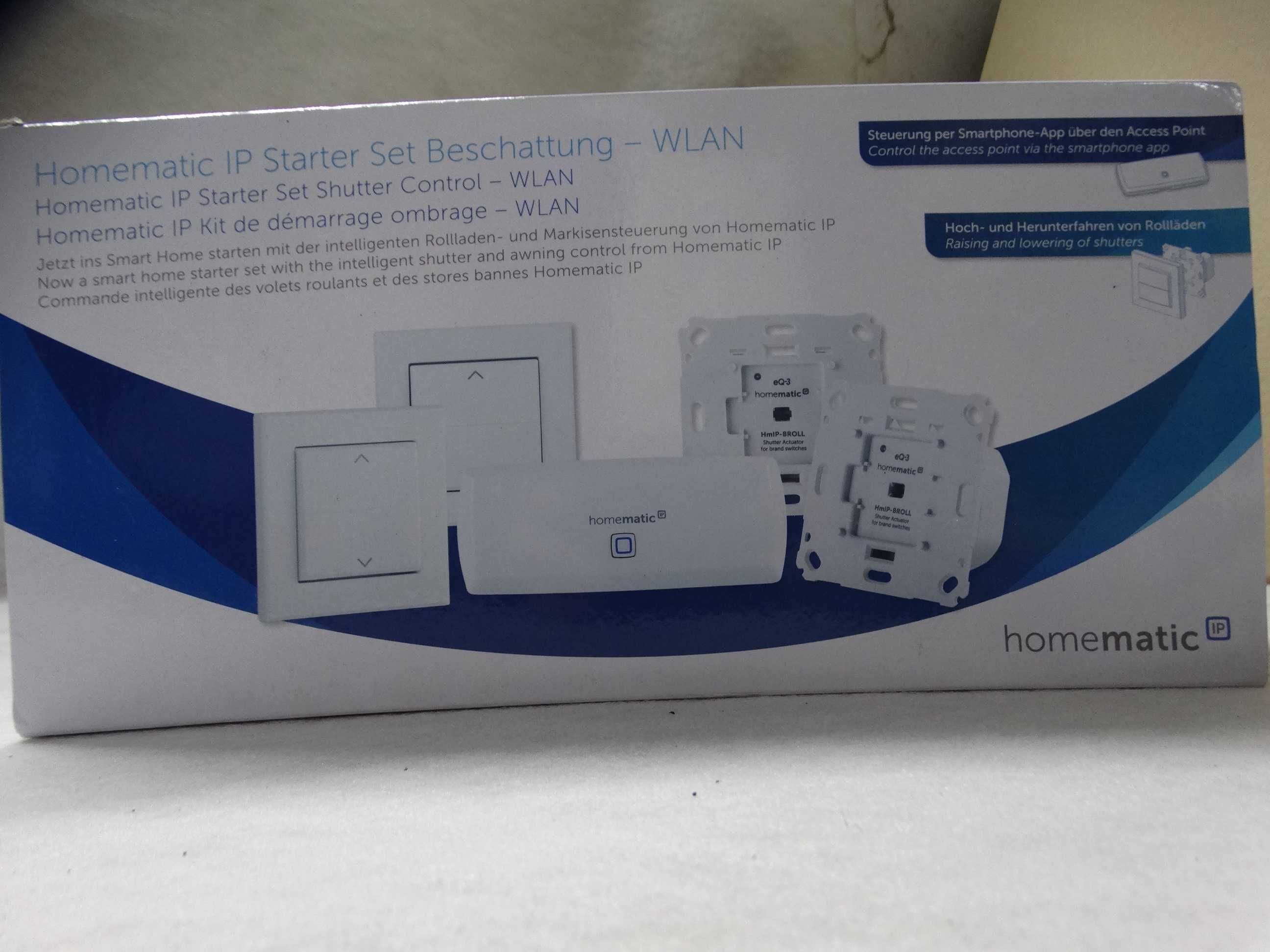 Zestaw startowy do sterowania żaluzjami WiFi Homematic IP HmIP-SK15