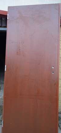Drzwi drewniane mahoń