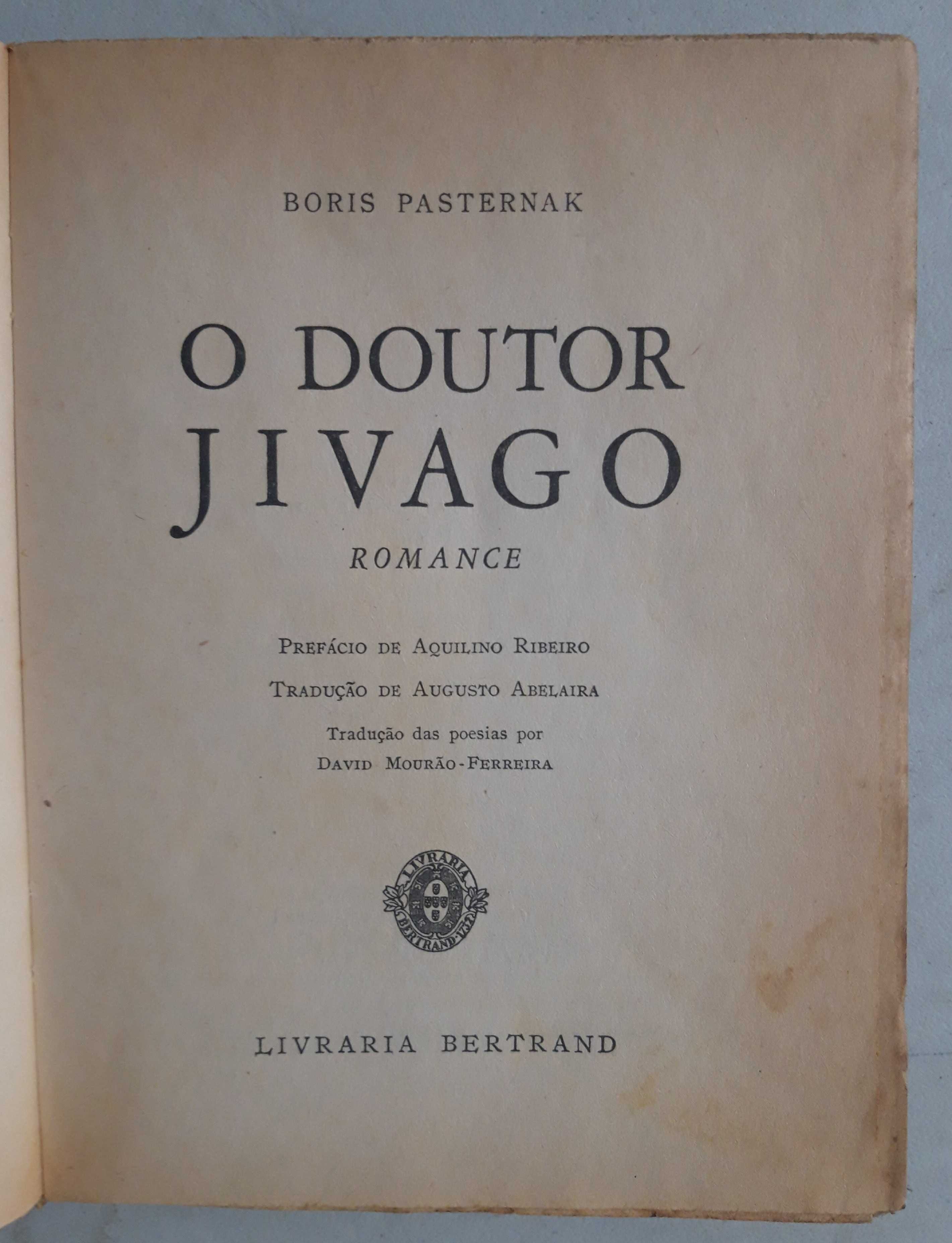 Livro PA-5 - Boris Pasternak - O Doutor Jivago