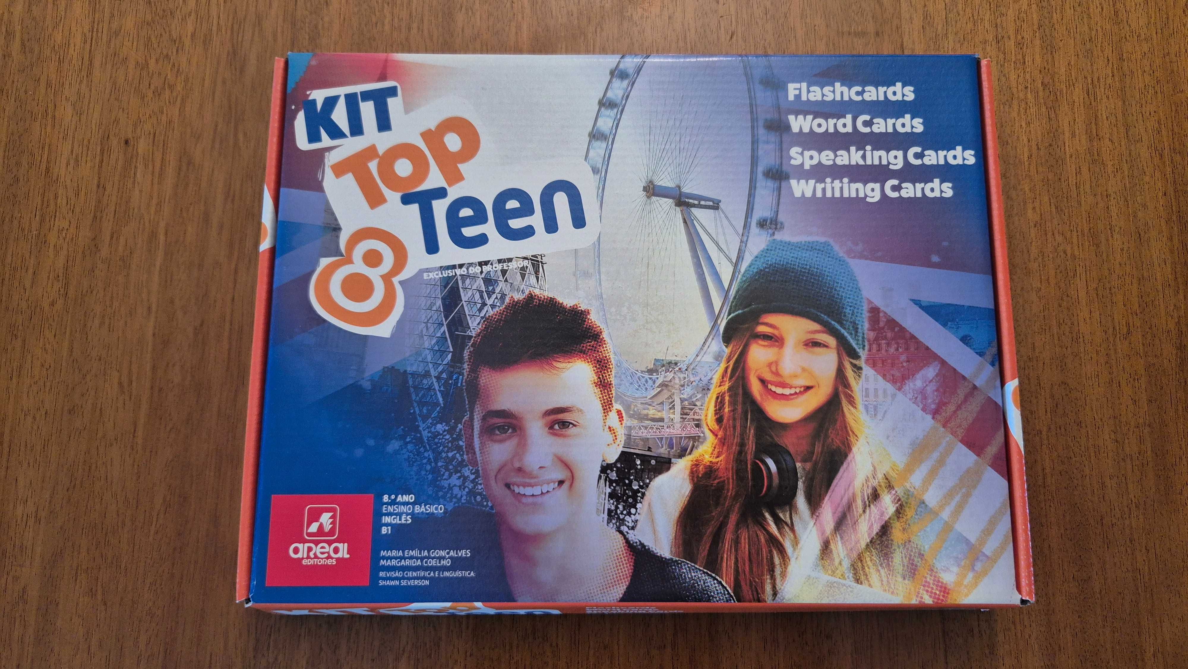 Vendo Kit TOP TEEN 8 - Material Pedagógico p/ Inglês 8ºAno. NOVIDADE!