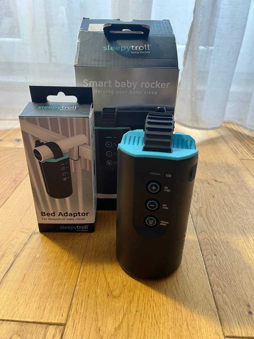 Sleepytroll Smart Baby Rocker + uchwyt do łóżeczka / kołysania wózka