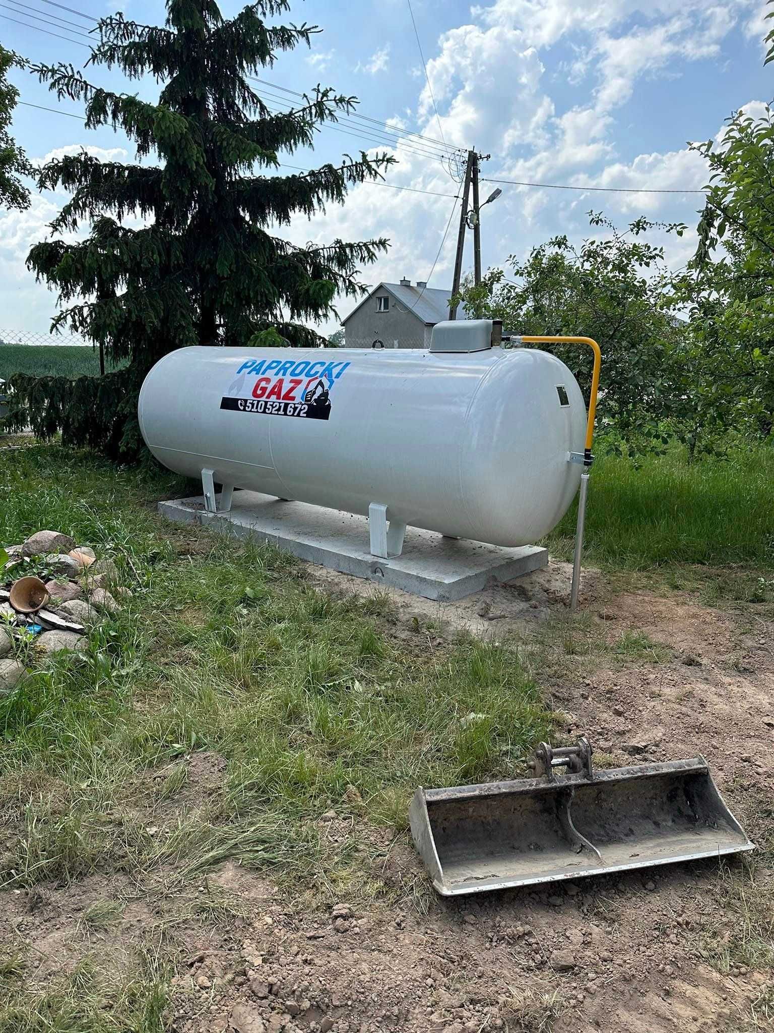 Zbiornik na gaz płynny naziemny poj. 2700