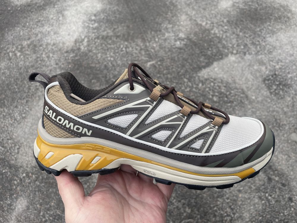 Salomon XT-6 Expanse Grey Brown Khaki 417416. 146464.