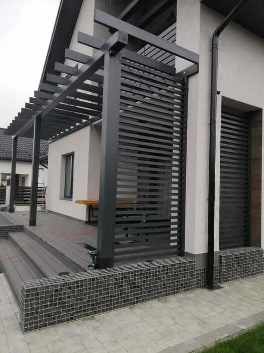 Uslugi.wiata, altany, zadaszenie,pergola przyscienna