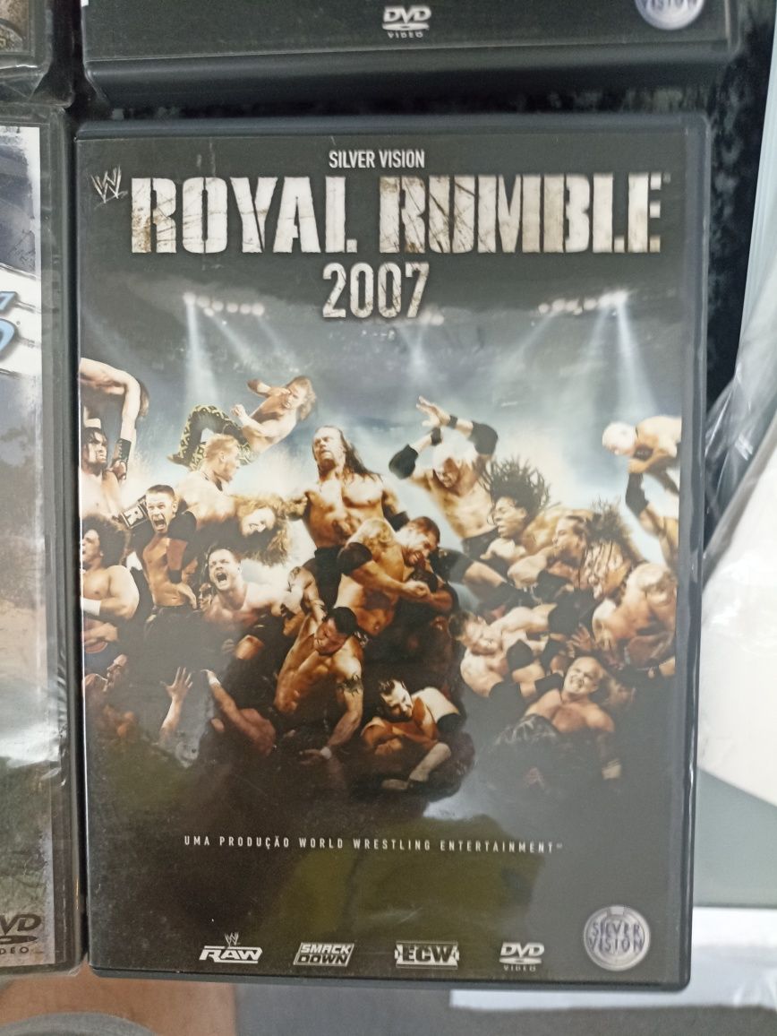 Coleção DVDs WWE 2007