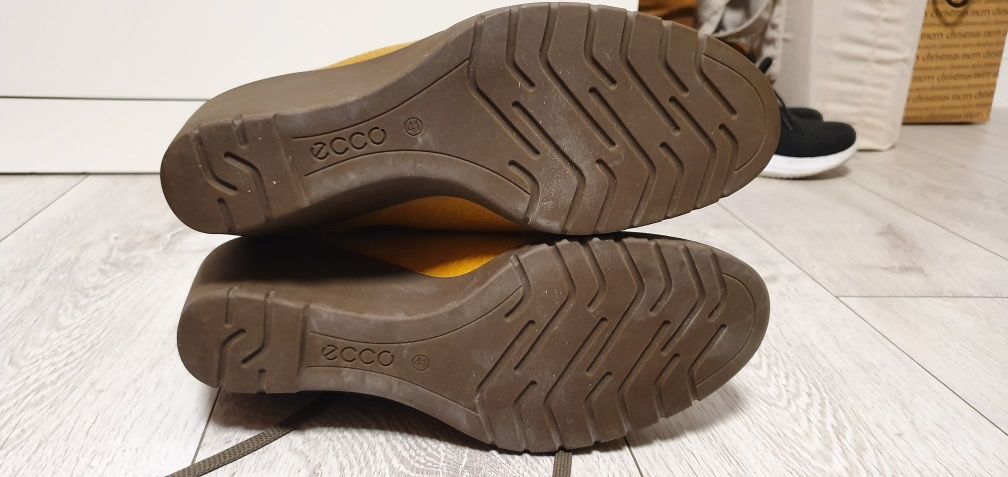 ECCO botki na koturnie damskie rozmiar 41 wkładka 27,5cm