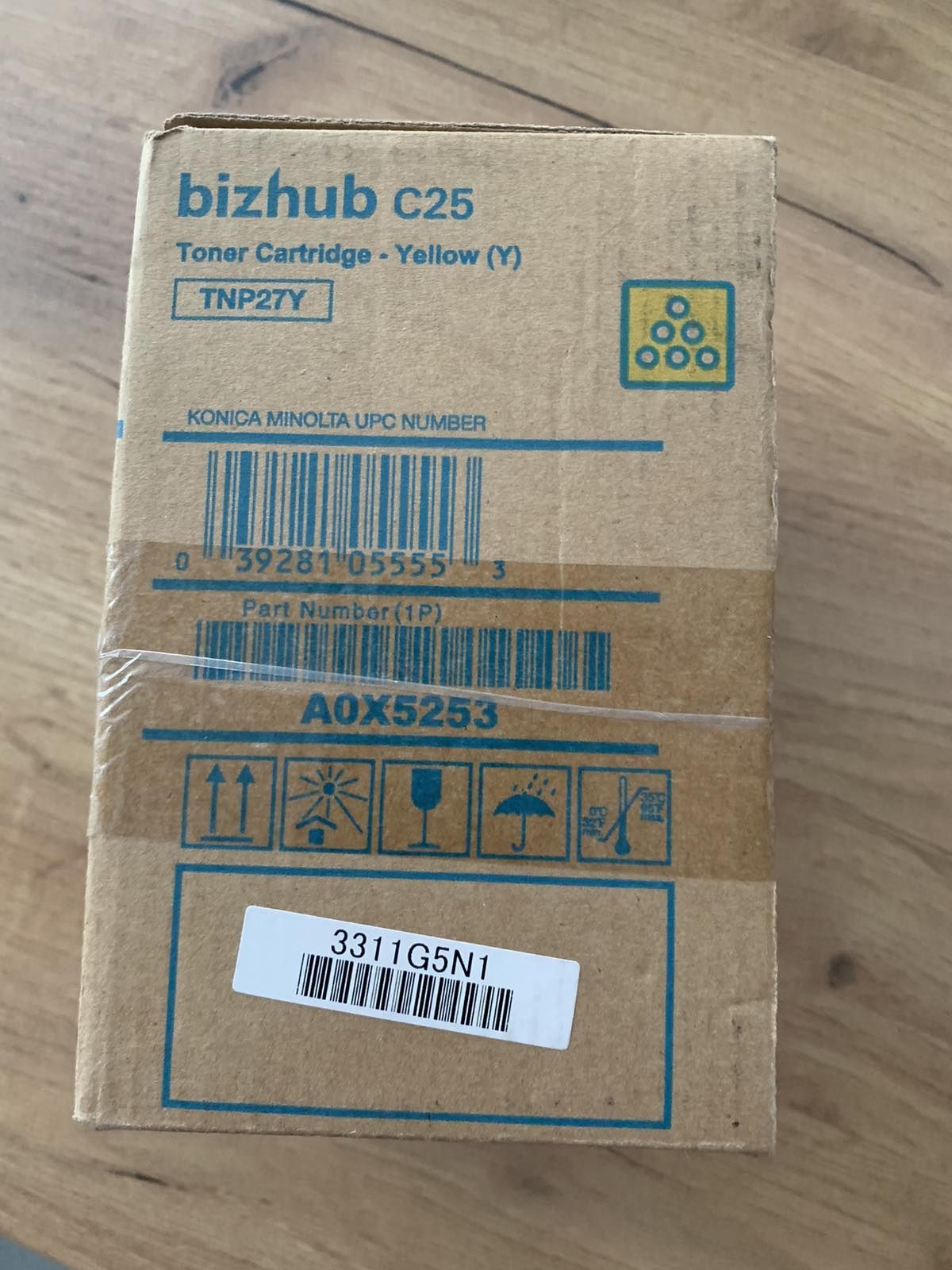 Тонер Konica Minolta bizhub С25 TNP-27Y A0X5253