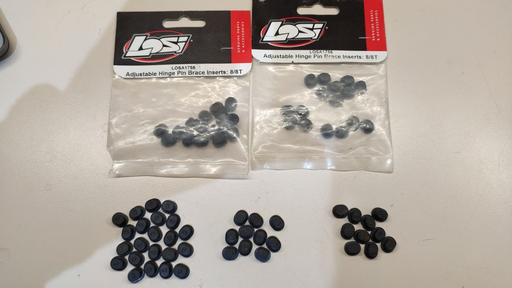Suportes de braços inferiores Losi TLR