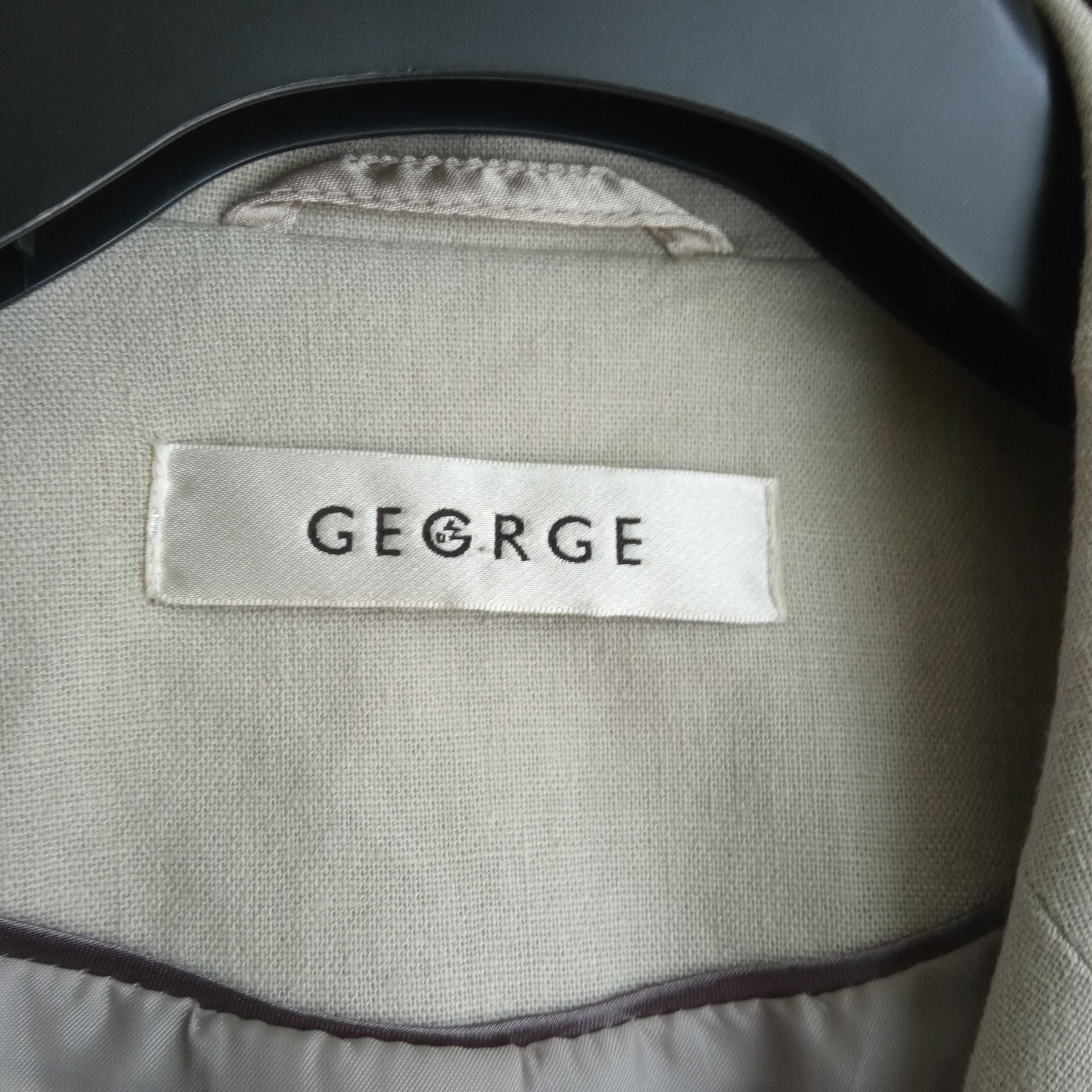 George lniany żakiet damski r. 38 jak nowy