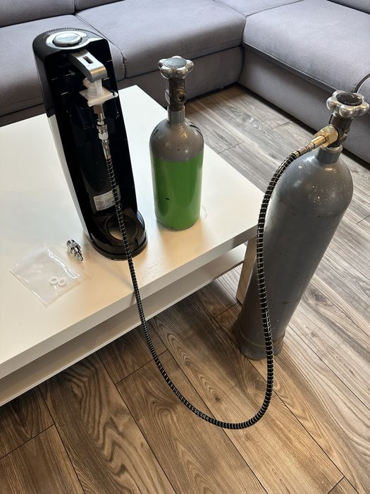 Złączka i przewód do gazowania Saturator