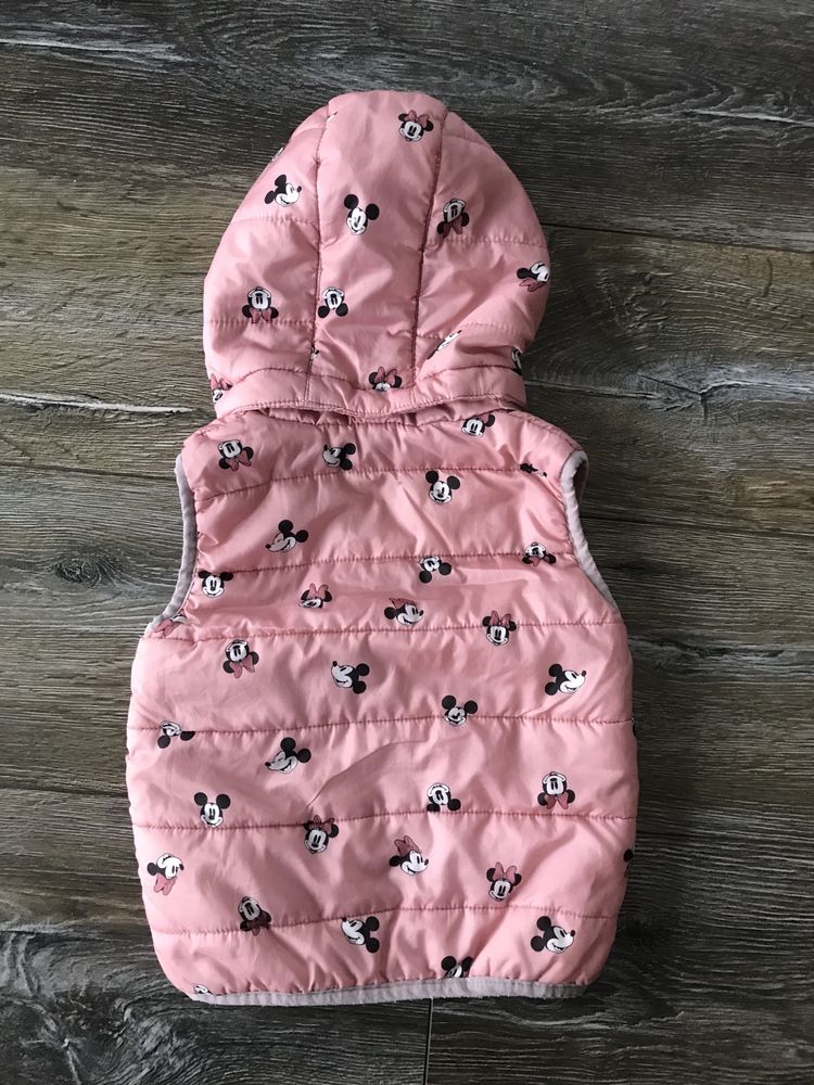 Kamizelka , bezrękawnik myszka minnie r.80 HM