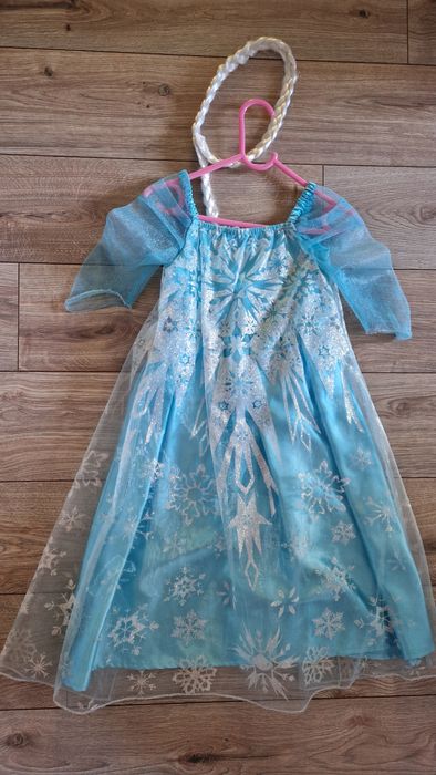 Strój karnawałowy ELSA Kraina Lodu bał przebranie